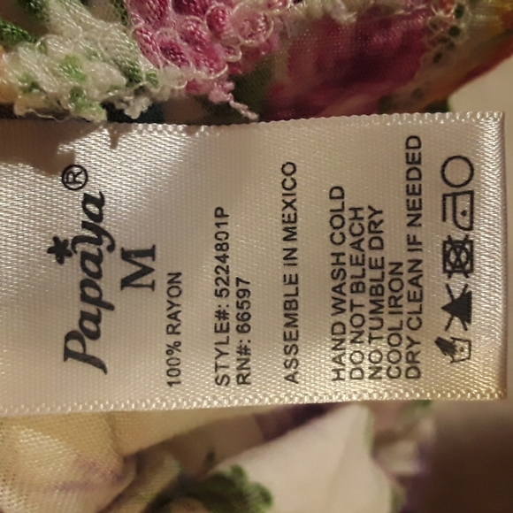 **DONATED** Buttery soft floral tank - Picture 5 of 5